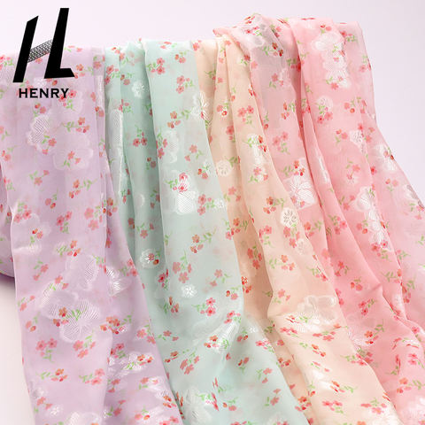 floral chiffon fabric